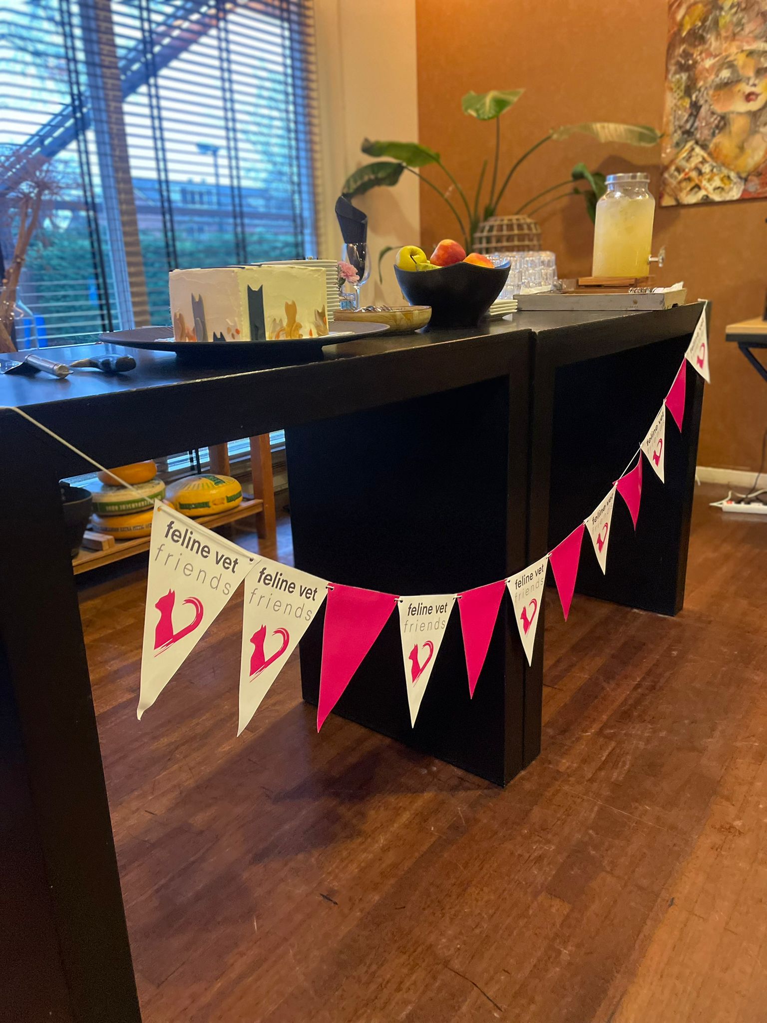 Our own decoration and of course our cake!